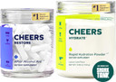 Cheers Classic Combo | Restore + Hydrate | Rehydrate & Feel Better After Drinking | Dhm, L-Cysteine, B-Vitamins, Electrolytes | 12 Doses Each | Liver Support | Electrolyte Supplements