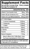 Evl Bcaas Amino Acids Powder - Bcaa Energy Pre Workout Powder For Muscle Recovery Lean Growth And Endurance - Rehydrating Post Workout Recovery Drink With Natural Caffeine - Cherry Limeade