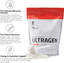 First Endurance Ultragen Workout Recovery Drink Powder, Protein Mix, Boosts Energy, Accelerates Recovery | Tropical Punch, 15 Servings