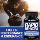 Rapid Rehydr8 Electrolyte Tablets 100 Capsules  Hydration Pills Aid In The Prevention Of Cramping And Supports Muscle Endurance And Recovery - 100 Easy To Swallow Capsules Rapid Rehydr8 Electrolyte Tablets 100 Capsules  Hydration Pills Aid In The Prevention Of Cramping And Supports Muscle Endurance And Recovery - 100 Easy To Swallow Capsules
