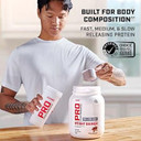 Gnc Pro Performance Weight Gainer Protein Powder, 50G Protein, High Calorie, 700 Calories, Supports Mass And Muscle Recovery, Mct, Bcaa, 3Rd Party Tested, Double Strawberries And Cream, 6 Servings