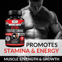 Kaya Naturals Ultra Testosterone - Men'S Testosterone Booster With Tongkat Ali, Horny Goat Weed, Tribulus - Natural Workout Supplement For Energy, Stamina, And Strength Booster - 90 Count