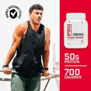Gnc Pro Performance Weight Gainer Protein Powder, 50G Protein, High Calorie, 700 Calories, Supports Mass And Muscle Recovery, Mct, Bcaa, 3Rd Party Tested, Double Chocolate, 6 Servings, 2.5 Lbs