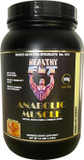 Healthy 'N Fit Anabolic Muscle (Vanilla) 3.5 Lb - Natural Muscle Mass And Strength Gainer