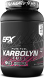 Efx Sports Karbolyn Fuel | Fast-Absorbing Carbohydrate Powder | Carb Load, Sustained Energy, Quick Recovery | Stimulant Free | 35 Servings (Strawberry)