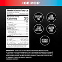 Prime Hydration+ Sticks Ice Pop | Hydration Powder Single Serve Sticks | Electrolyte Powder On The Go | Low Sugar | Caffeine-Free | Vegan | 16 Sticks