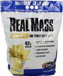 Gaspari Nutrition Real Mass: Advanced Weight Gainer, Protein And Complex Carb Blend, 50G Protein, 16G Eaas, Gluten-Free, 12 Lbs (Vanilla Milkshake)