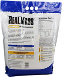 Gaspari Nutrition Real Mass: Advanced Weight Gainer, Protein And Complex Carb Blend, 50G Protein, 16G Eaas, Gluten-Free, 12 Lbs (Vanilla Milkshake)