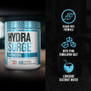 Jacked Factory Hydrasurge Electrolyte Powder - Hydration Supplement W/Key Minerals, Himalayan Sea Salt, Coconut Water - Keto Friendly, Sugar Free, Naturally Sweetened - 60 Servings, Strawberry Kiwi