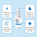 The Relief Products Gentle Eyes Lubricant Eye Drops - 100% Natural Active Ingredients - For Soothing Irritated, Scratchy, Tired, And Dry Eyes - 0.5 Flz Oz