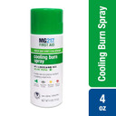 Mg217 Maximum Strength Pain Relief Cooling Burn Spray, With Lidocaine And Aloe Vera, 4 Oz