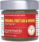 Puremedy Original Healing Ointment All Natural First Aid Salve For Wounds, Burns, Cuts, Bug Bites, Bed Sores, Itching, Swelling - Safe For Adults & Kids, Fsa - 1 Oz