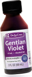 De La Cruz Gentian Violet - Violeta De Genciana - Tincture Of Violet 1% First Aid Antiseptic, 2 Fl Oz (3 Bottles)