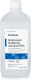 Mckesson Isopropyl Rubbing Alcohol 70% [1 Count] Usp First Aid Antiseptic, 32 Oz