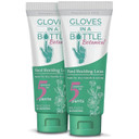 Gloves In A Bottle Shielding Lotion - Great for Dry Itchy Skin! Grease-Less and Fragrance Free! Second Skin for Hands & Body (3.4 Fl Oz (Pack of 2), Botanical)1.70 Fl Oz (Pack of 2)