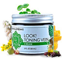 Look! Toning Vein Cream, Certified Organic Skincare With Horse Chestnut And Gotu Kola, 2 Oz