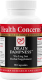Health Concerns Drain Dampness  Kidney Support  Water Retention Relief  Chinese Herbal Formula With Alisma, Poria, Polyporus, Cinnamon  2250 Mg Of A Proprietary Herbal Blend  90 Capsules