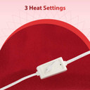 Electric Heating Pad For Back Pain And Cramps By Thermotech - Medical Grade Therapeutic Heat Therapy, Large Moist Heat/Dry Blanket With Auto Shut Off - 24" X 12"