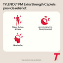 Tylenol Pm Extra Strength Nighttime Pain Reliever & Sleep Aid Caplets, 500 Mg Acetaminophen & 25 Mg Diphenhydramine Hcl, Relief For Nighttime Aches & Pains, Non-Habit Forming, 24 Ct