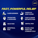 Advil Pm Pain Reliever/Nighttime Sleep Aid Coated Caplet, 200Mg Ibuprofen, 38Mg Diphenhydramine, Other, 120 Count Advil Pm Pain Reliever/Nighttime Sleep Aid Coated Caplet, 200Mg Ibuprofen, 38Mg Diphenhydramine, Other, 120 Count