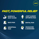 Advil Dual Action Coated Caplets With Acetaminophen, 250 Mg Ibuprofen And 500 Mg Acetaminophen Per Dose (2 Dose Equivalent) For 8 Hour Pain Relief- 216 Count