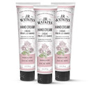 J.R. Watkins Natural Moisturizing Hand Cream, Hydrating Hand Moisturizer With Shea Butter, Cocoa Butter, And Avocado Oil, Usa Made And Cruelty Free, 3.3Oz, Rosewater, 3 Pack3 Pack