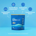 Supercalm Powdered Drink Mix, Lemon Lime, L Theanine, Ksm-66 Ashwagandha, Magnesium Glycinate, Vitamin D 3, Supplements For Relaxation & Focus, Natural, No Sugar, Non Gmo, 30 Srvgs
