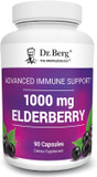 Dr. Berg Black Elderberry Capsules (Advanced Immune Support*) With 15,000 Iu Vitamin D, 60 Mg Of Zinc, & 90 Mg Of Camu Camu - (4-In-1) Sambucus Elderberry Immune Support Supplement - 90 Capsules