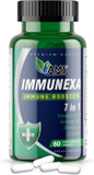 America Medic & Science Immunexa 7 In 1 Immune Support Booster (60 Capsules) With Vitamin A, C, D, Zinc, Echinacea, Elderberry | Adults Immunity Boosting Supplement | Natural, Non-Gmo & Gluten-Free