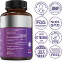 Lions Mane Mushroom Supplement & Beef Brain, Powerful Nootropics Brain Support Supplement, Brain Supplements For Memory And Focus, 180 Capsules