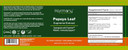 Harmony Nutraceuticals Papaya Leaf Supreme Extract Highest Potency Maximum Bioactivity Organic Dr. Gumman'S Clinical Grade 120 Vegan Capsules Synergized With Triperine