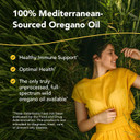 North American Herb & Spice Oreganol - 0.45 Fl. Oz. - Unprocessed, Wild, Organic Oregano Oil - Mediterranean Source P73 - Non-Gmo - 194 Servings