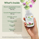 Andrew Lessman Liver Anti-Oxidant Extracts 60 Capsules - Supports The Hard-Working Tissues Of The Liver, Promotes Optimum Liver Health And Function. Milk Thistle, Turmeric And Artichoke Extracts