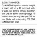 Dr. Schulze'S Herbal Shot | Organic Extract | Gluten-Free & Non-Gmo For Immune System Support | Total 9 Fl. Oz. | 6 Servings