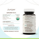 Juniper 60 Capsules, 500 Mg, Made With Usda Organic Juniper (Juniperus Communis) Dried Berry (60 Capsules)