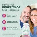 Purepremium Supplements - Kidney Support With Cranberry Extract & Astragalus - Kidney Health Supplement For Urinary Tract, Bladder, Kidney Cleanse Detox & Repair - 60 Cranberry Pills Women And Men