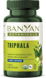 Banyan Botanicals Triphala Tablets - Organic Triphala Supplement With Amla, Haritaki & Bibhitaki  For Digestion, Elimination & Healthy Gut Microbiome*  90 Tablets  Non-Gmo Sustainably Sourced Vegan
