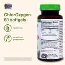 Herbs Etc. Chloroxygen Chlorophyll Concentrate - Aids Healthy Blood Circulation - High-Altitude Environment Support - Energy Support - 120 Softgels (120 Servings)