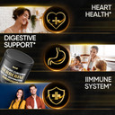 Berberine Supplement. Added Turmeric Curcumin, Trans-Resveratrol & More - Support Gastrointestinal, Body Management & Immune System - 60 Capsules