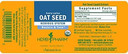 Herb Pharm Certified Organic Alcohol-Free Oat Seed Glycerite For Nervous System Support - 4 Ounce