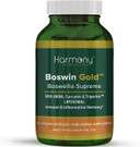 Harmony Nutraceuticals Boswin Gold Liposomal - Highest Potency Maximum Bioactivity Dr. Gumman'S Clinical Grade Synergized With Turmeric & Triperine
