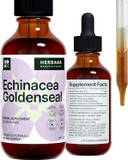 Echinacea And Goldenseal 2 Fl Oz Liquid Extract - Natural Herbal Supplement - Immune Support Drops - Enhance Sleep | Boost Energy - High Potency - 45-Day Supply