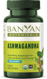 Banyan Botanicals Ashwagandha Tablets  Organic Ashwagandha Root  Renowned Herbal Adaptogen For Natural Energy Support And Stress Support*  180 Tablets  Non-Gmo Sustainably Sourced Vegan