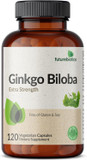 Futurebiotics Ginkgo Biloba Extra Strength Supports Brain Function & Memory Support, 250 Vegetarian Capsules