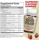 Sakoon Nutrition Lions Mane Mushroom Gummies With Turkey Tail, Reishi & More, 2500Mg, 60 Count, Raspberry Flavored