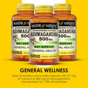 Mason Natural Ashwagandha 500 Mg, Adaptogen For Stress & Energy Support, Herbal Supplement, 180 Day Supply Mason Natural Ashwagandha 500 Mg, Adaptogen For Stress & Energy Support, Herbal Supplement, 180 Day Supply