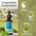 Herbamama Stinging Nettle Tincture - Vegan Stinging Nettle Root Extract For Urinary Tract Support - Non-Gmo, Alcohol & Sugar-Free Urtica Dioica Supplement