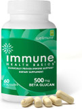 Ultra Strength Immunity - Clinically Proven Immune Support - Wellmune Highly Purified Beta Glucan - Gluten-Free, Non-Allergenic, Non-Gmo And Vegan Capsules - 60 Capsules, 500 Mg