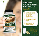 Potent Garden Psyllium Husk Capsules All Natural & Powerful Soluble Dietary Fiber Supplement Helps Support Regularity & Digestion, 240 Caps