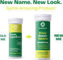 Amazing Grass Effervescent Tablets: Green Superfood Water Flavoring Tablet With Antioxidants & Alkalizing Greens, Lemon Lime, 60 Count